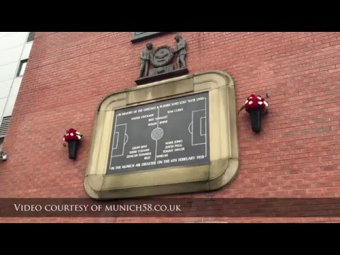 6 Feb 2016 - Supporters Pay Tribute to The Munich Crash Victims