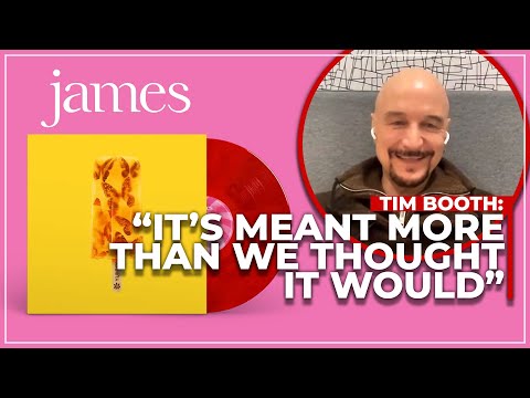 Tim Booth Celebrates James's First Ever Number One Album 'Yummy'! ????