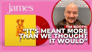 Tim Booth Celebrates James's First Ever Number One Album 'Yummy'! 🎉
