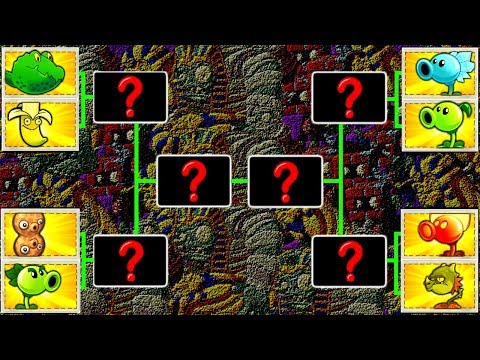 Plants vs Zombies 2 - Mod Tournament - Every Plant Max Level