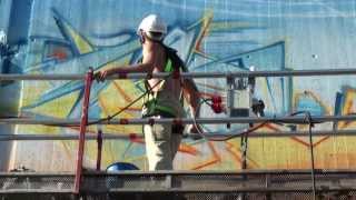 LÅ - Uddebo. Swedens biggest graffiti mural 2012