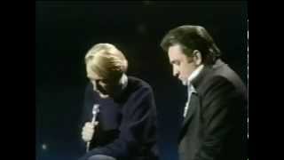 Rod McKuen and Johnny Cash - Read poems about trains (The Johnny Cash Show 1970)
