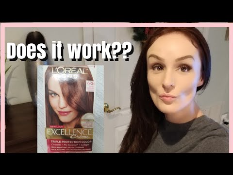 Review on box dye hair color | L'oreal Excellence...
