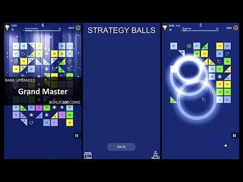 Strategy Balls | Relaxing Game Video