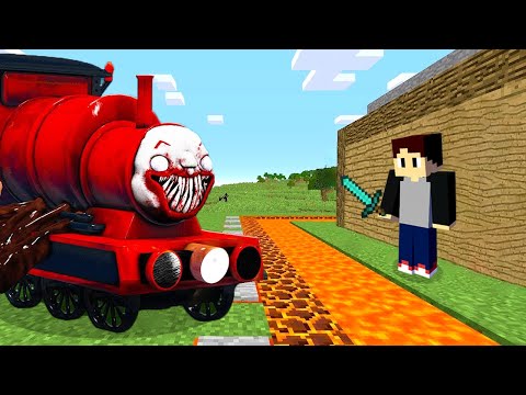 Choo Choo Charles Vs Most Secure House in MInecraft...