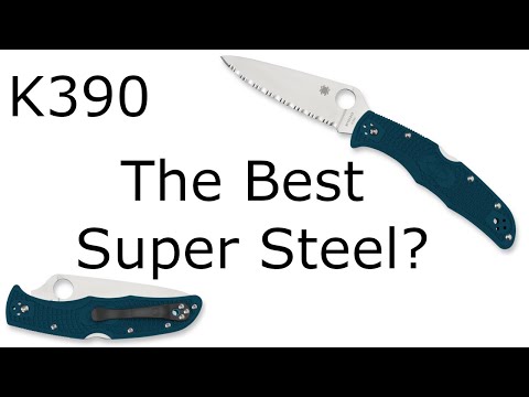 K390 - The Best High Edge Retention Knife Steel?