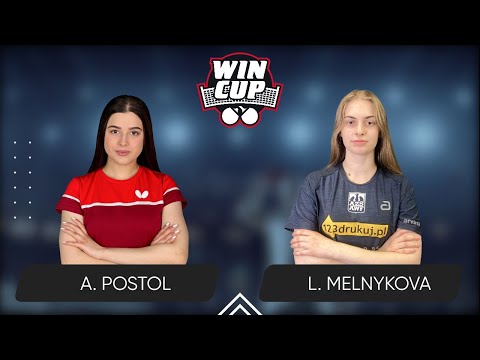 09:00 Anastasiia Postol - Liliia Melnykova 29.03.2025 | Table Tennis WINCUP Women Master 1