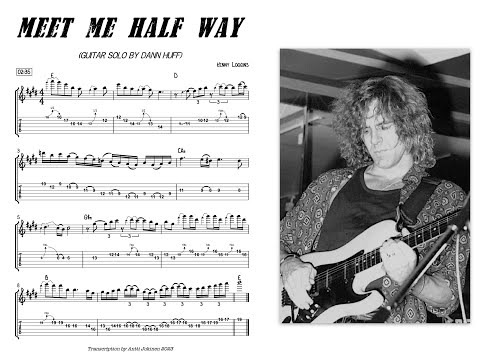 Meet Me Half Way guitar solo by Dann Huff #guitarsolo #dannhuff#sessionmusician