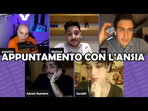 APPUNTAMENTO CON L'ANSIA con Panetty Tiz Matteo Corradini Incub0 e Aaron Rumore