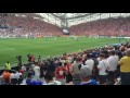 video: A Carpathian Brigade átmászik a kapu mögötti szektorba - Izland - Magyarország 1-1, 2016 EB