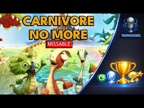 CARNIVORE NO MORE Trophy Guide – Gigantosaurus The Game