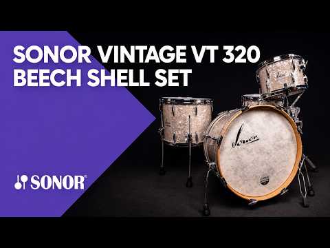 Sonor Vintage VT 320 Shell Set Beech 2026 image 4