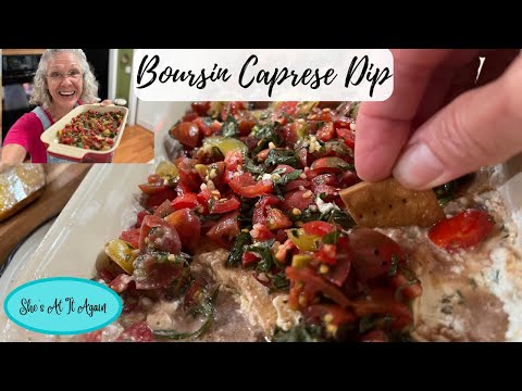 Boursin Caprese Dip