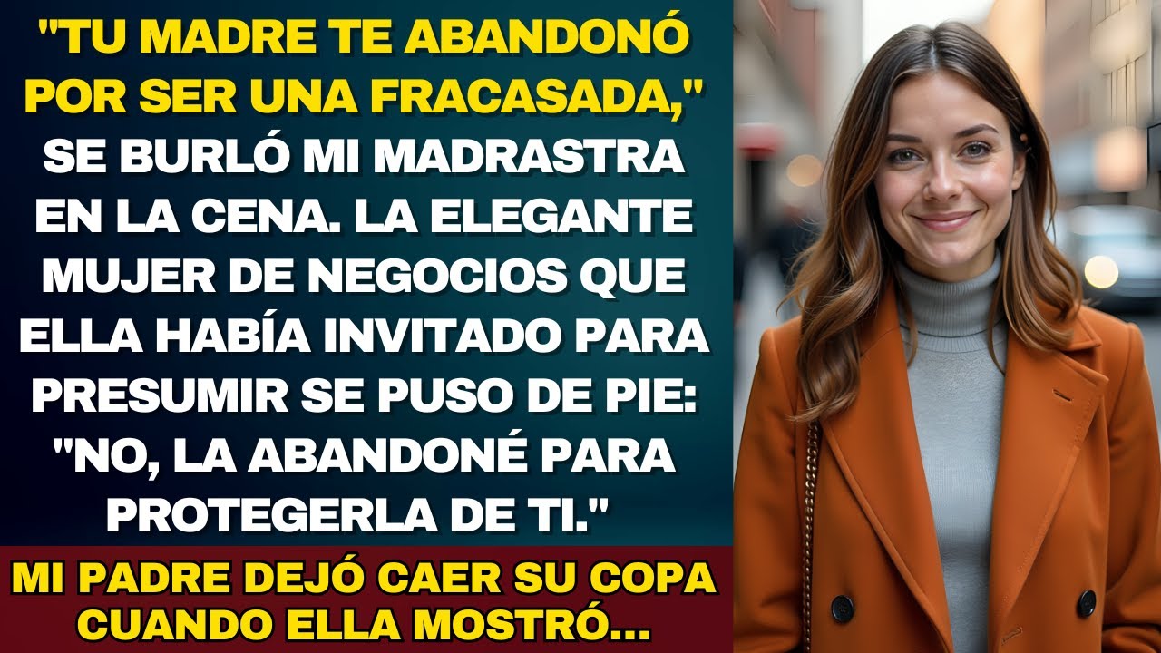La Venganza de Mi Madrastra en la Cena Familiar—El Invitado Sorpresa Era Mi Madre Biológica.