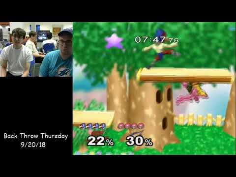 BTT 9/20/18 WR2: bustedcondom (Falco) vs Sycamore (Samus)