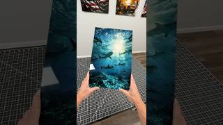 Underwater Shark Metal Print