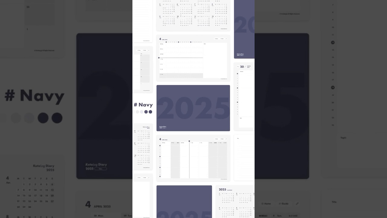 準備はOK？2025年 最高の年にしよう✊ KotaLog Diary 2025 #iPad #goodnotes