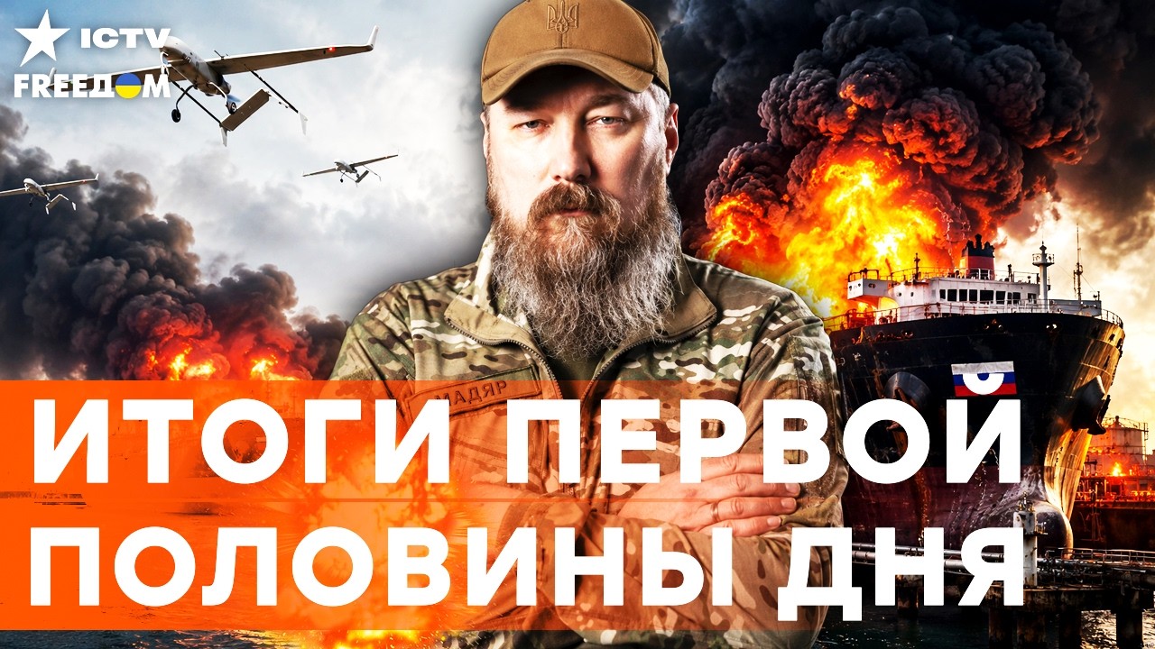 АРМАГЕДДОН ДЛЯ РФ: МАДЯР сжигает путинские танкеры! Крым без света! Главные н