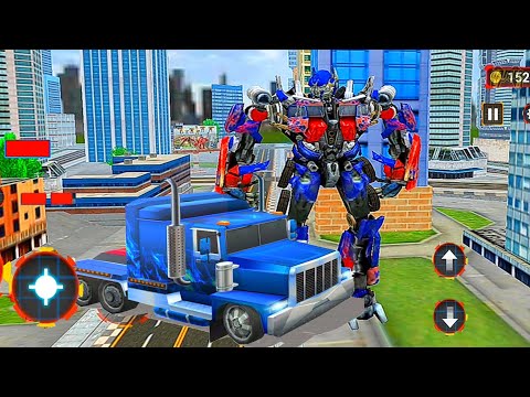 Grand Transformers Battle of City: Optimus Prime Robot Games | Android iOS Gameplay