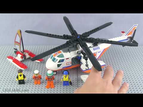 🔄 LEGO City 2013 Coast Guard Helicopter set review! 60013 re upload