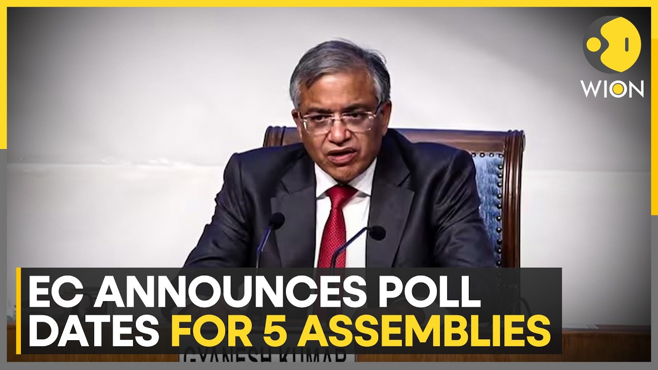 India Sets Poll Dates For Five Assemblies, Voting Begins April 9 | WION