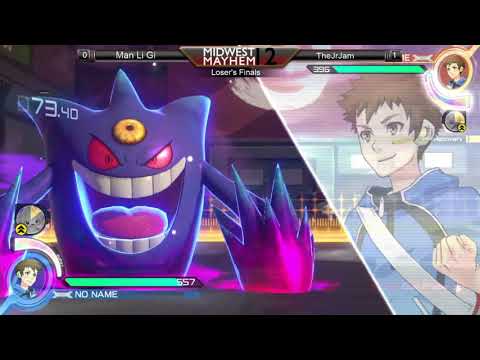 Midwest Mayhem 12 - Pokken DX - Loser's Finals - Man Li Gi (Machamp) Vs. TheJrJam (Gengar)