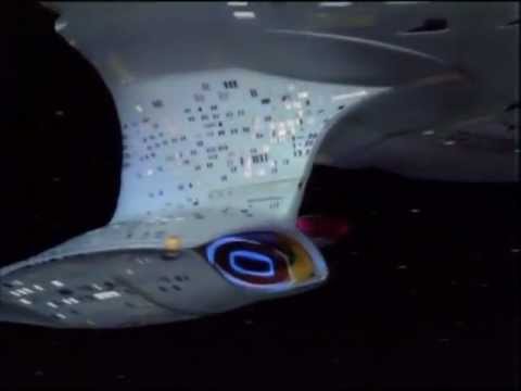 Leaving spacedock Enterprise D.wmv