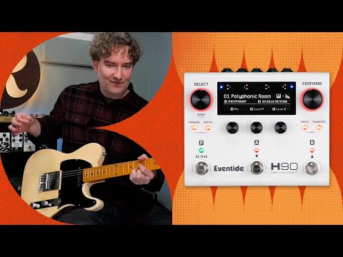 Eventide H90 Harmonizer Multi-Effects Guitar Pedal w/ MIDI In/Out/Thru image 5