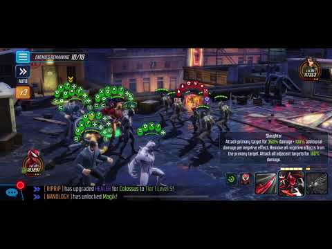 Carnage does nearly 35 million damage in Marvel Strike Force