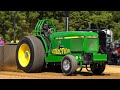 Wheels Up Hot Farm Tractor Pulling Rochester IN 2024 Indiana Pulling League