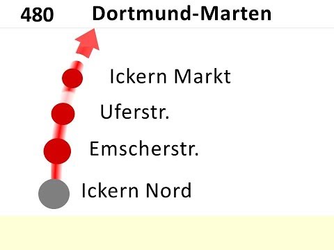 DSW21 Ansagen Bus 480 CAS-Ickern - Marten