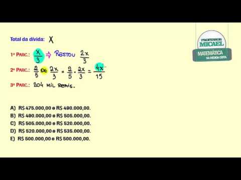 Equação do 1º grau - Matemática Básica