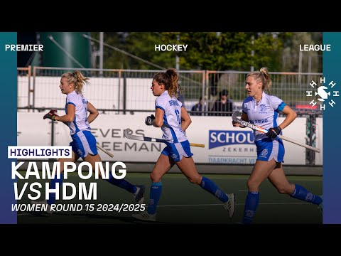 Vuurwerk bij Kampong: 5-1! 🔥 KAM-HDM 🏑 Tulp Hoofdklasse Dames ‘24/’25 | Samenvatting