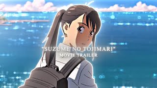 Suzume No Tojimari - Trailer AMV