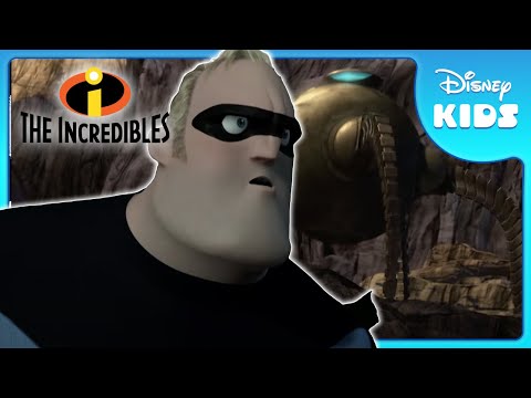 🛡️ Can Mr. Incredible Survive? | The Incredibles | Disney Kids