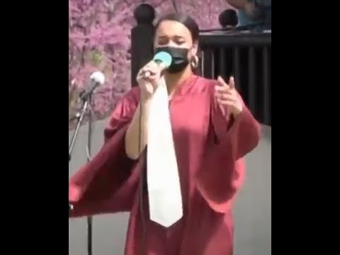 Georgia Heers and  the Oberlin Gospel Ensemble, May, 2021