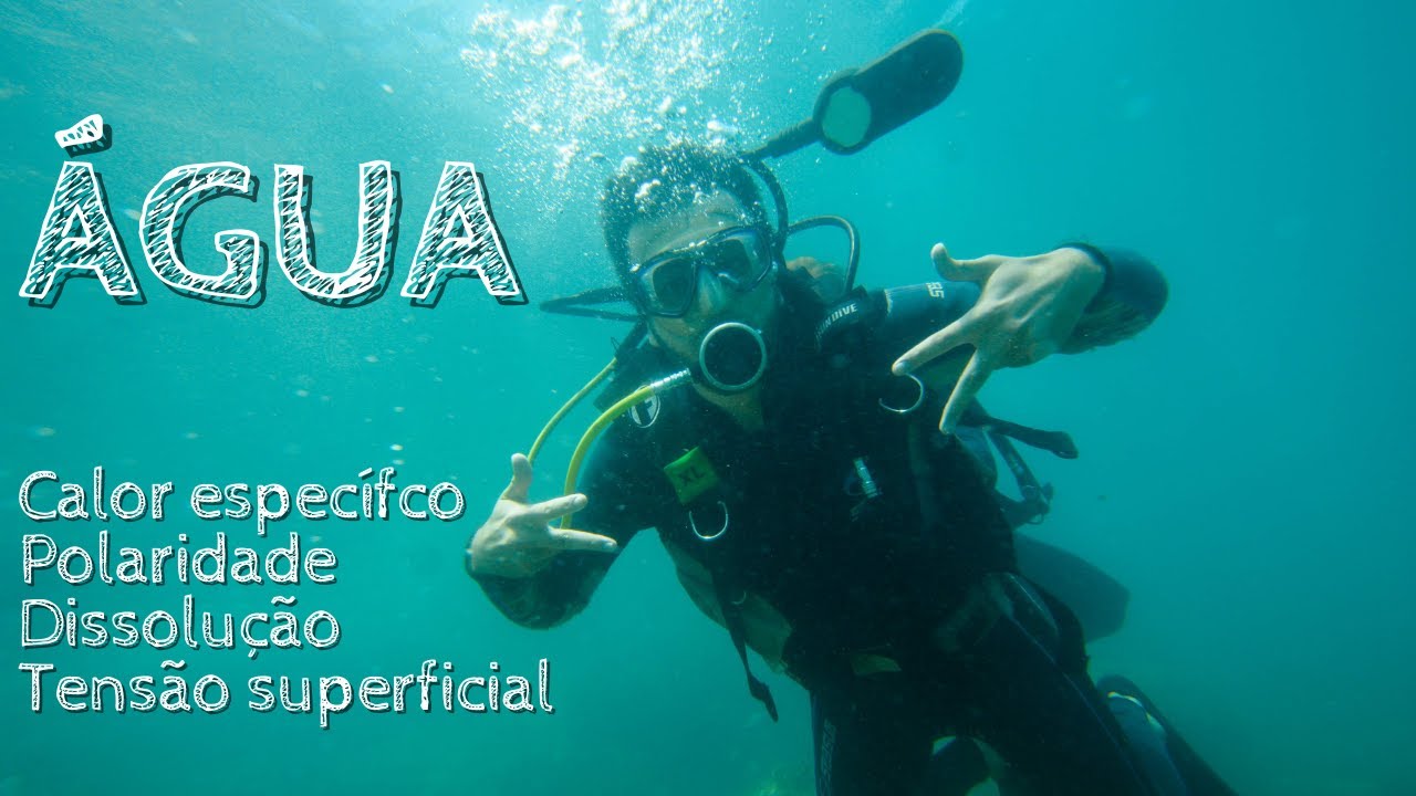 PROPRIEDADES FÍSICO-QUÍMICAS da ÁGUA