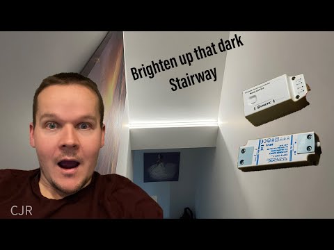 Impressive Staircase lighting made easy!!!