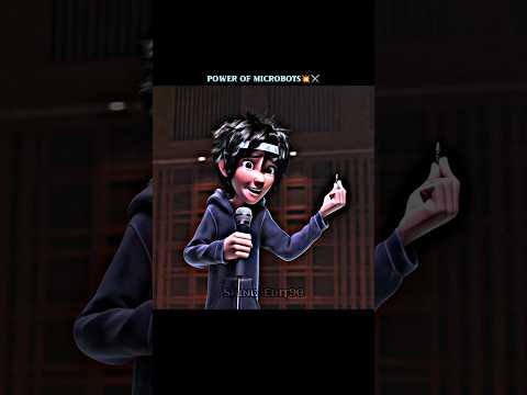 Hiro Crazy introducing Microbots 💥🥶 | Big Hero 6 Edit | #edit #shorts #animation @Shine-Edit90