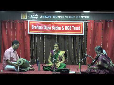 BRAHMA GANA SABHA & BGS TRUST - Subhalakshmi Krishnamurthy Vocal