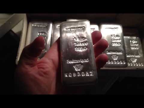 large silver unboxing