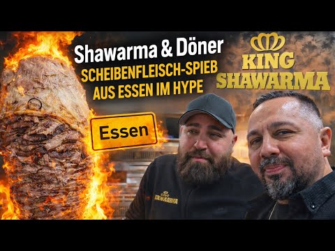 Shawarma | Doner kebab made from sliced ​​meat – King Shawarma, the big hype in Essen