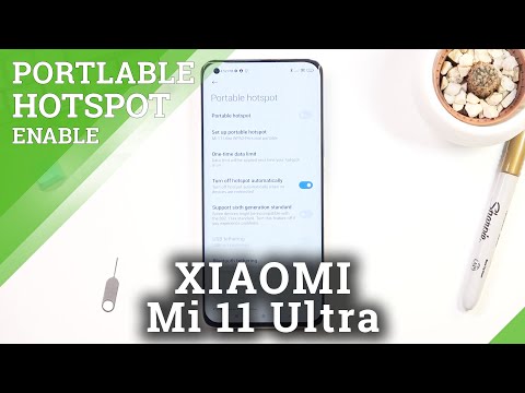 How to Enable Portable Hotspot on XIAOMI Mi 11 Ultra – Create Network Access Point