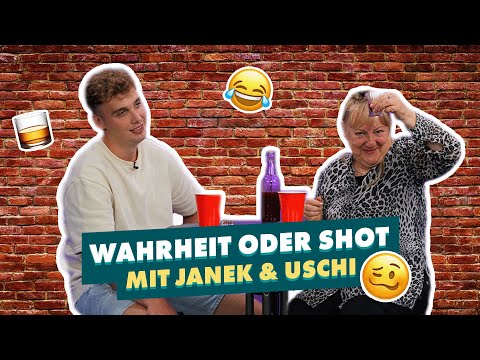 Im Auto erwischt🫣: WAHRHEIT oder SHOT mit Oma Uschi und Enkel Janek!👀🫣  | WISSTIHRNOCH?