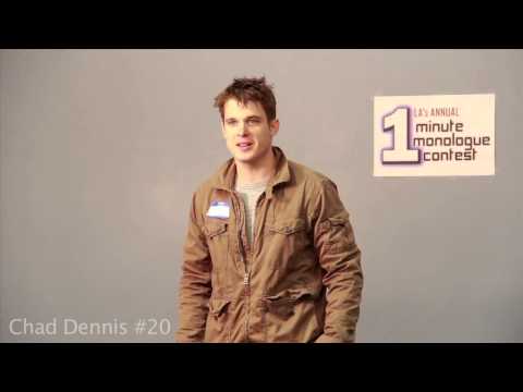 Chad Dennis Winner of the 2012 1Minute Monologue Contest