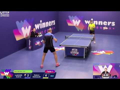 WINners CUP table 1  13.11  Lushchik Andrei - Ziakun Aleksandr     14:00