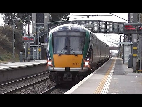 IE 22000 Class ICR Train number 22341 - Portmarnock Station, Dublin
