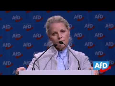 Doris Fürstin von Sayn Wittgenstein   AfD Bundesparteitag in Hannover 02 12 2017