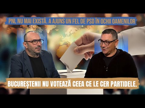Marius Tucă Show - Invitat: Victor Ponta: ”Nicușor Dan va câștiga alegerile în București”