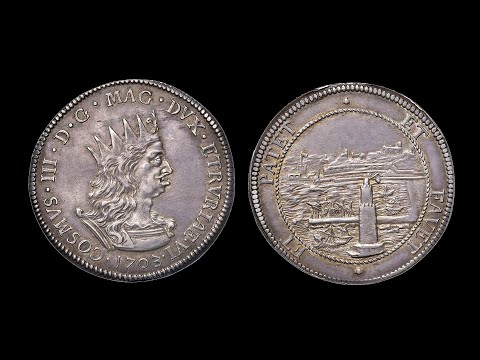 COSIMO III DE’ MEDICI (1670-1723) – Monetazione per Livorno – Zecca di Firenze - TOLLERO 1703